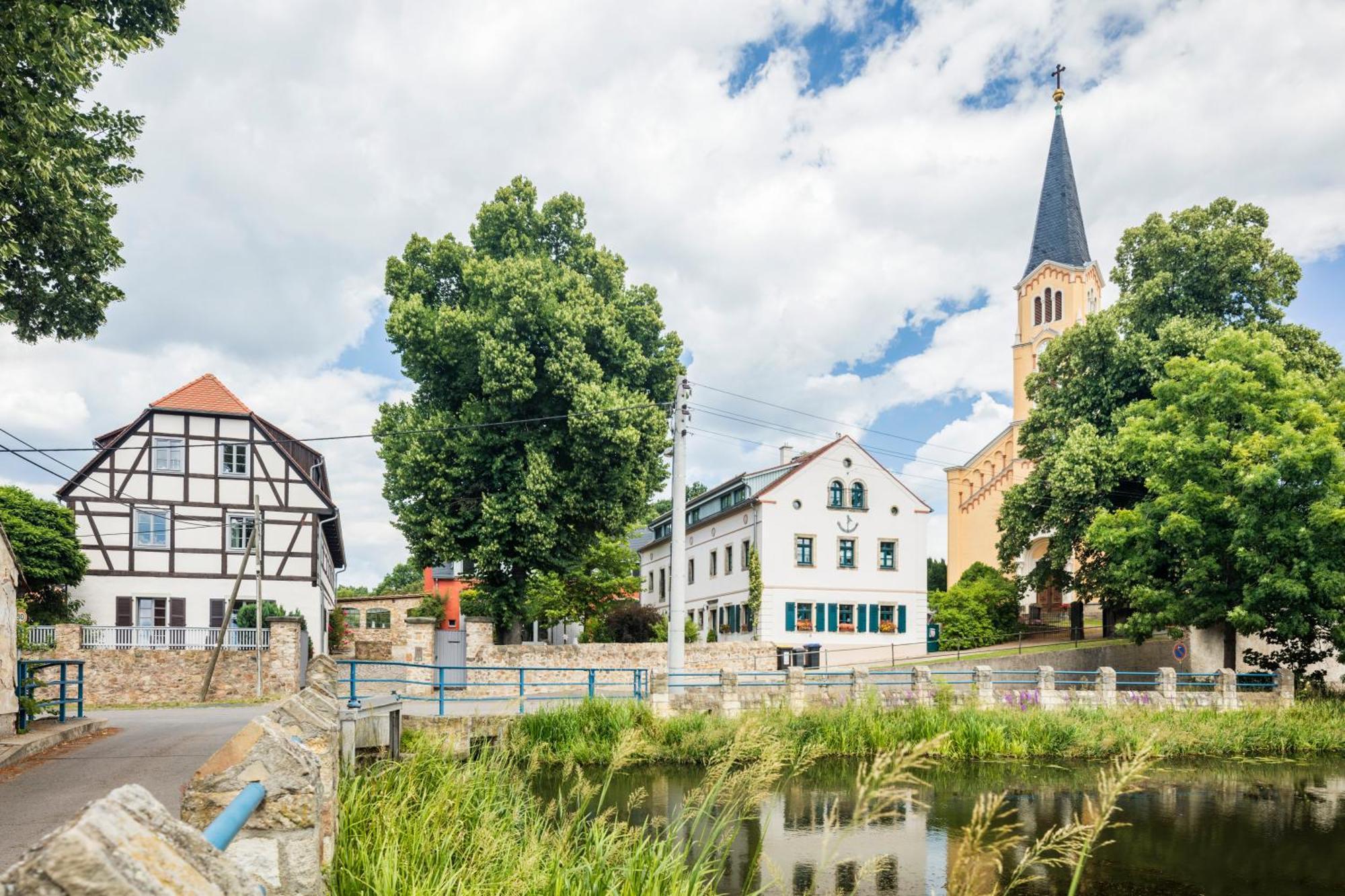 Appartamento Landgut Mosch Radeburg Esterno foto